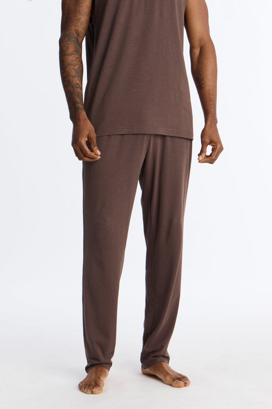 Essential Modal Lounge Pants - Chocolate