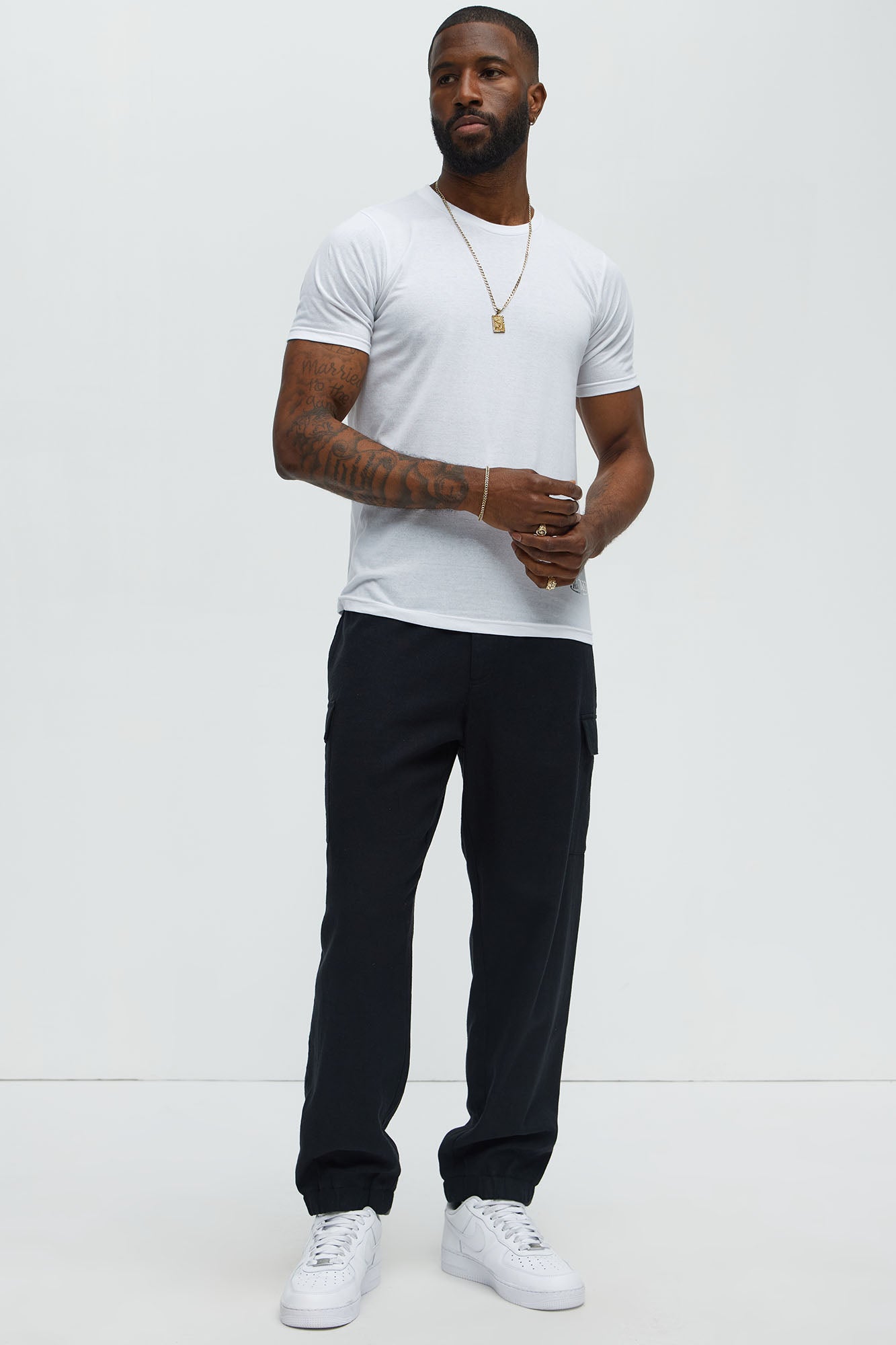 4 Pack Of Von Dutch Tees - White