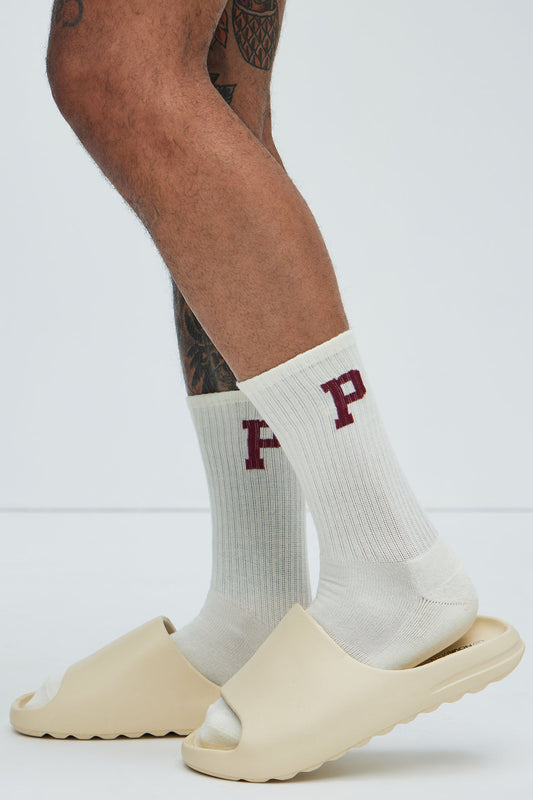 Day To Day Slip On Slides - Cream