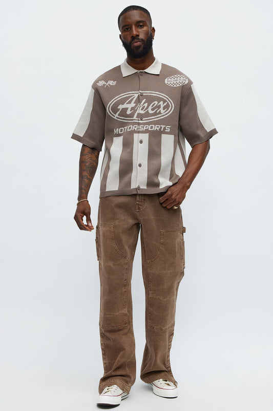 Indestructible Slim Flare Carpenter Pants - Chocolate