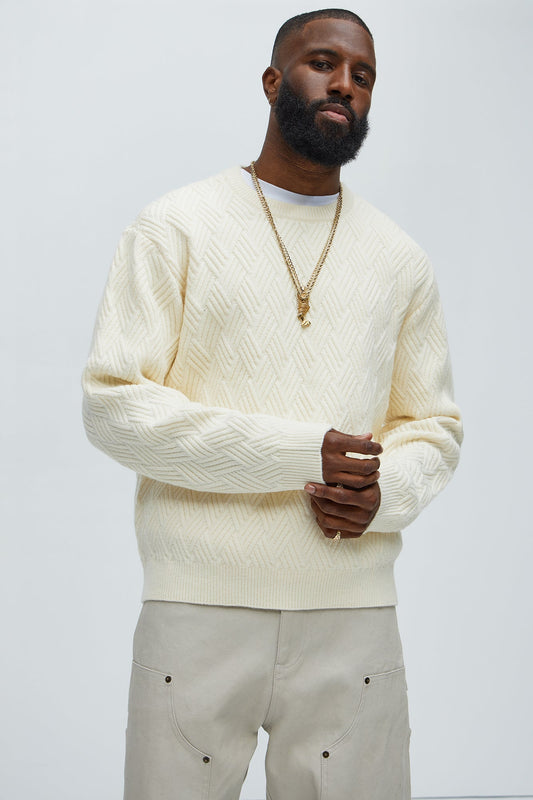 That Stuff Crewneck Sweater - Cream