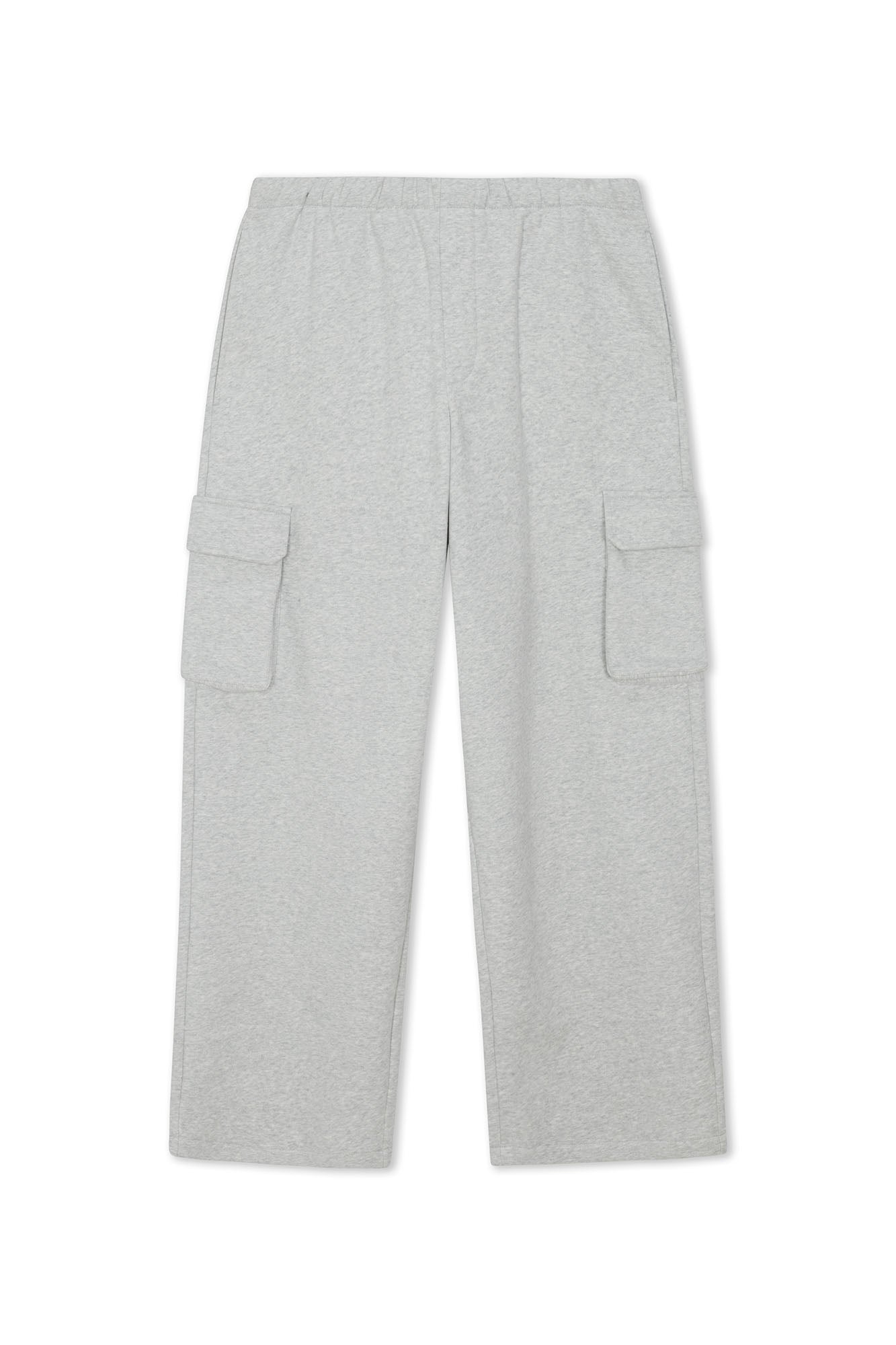 410 Baggy Cargo Sweatpants - Heather Grey