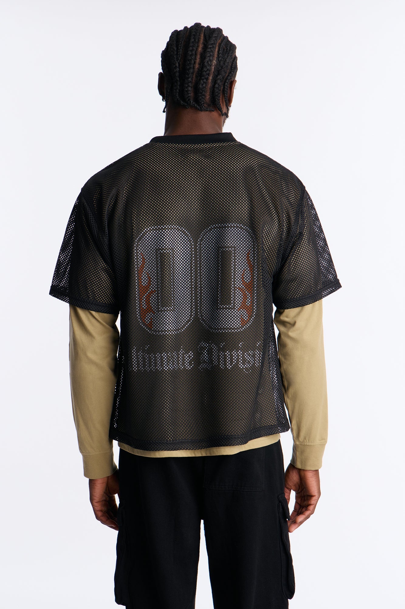 00 Inferno Layered Mesh Jersey - Olive