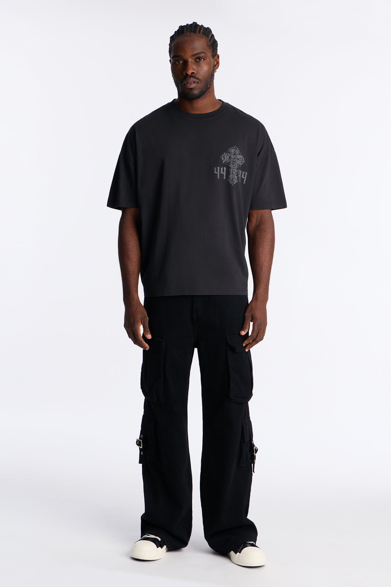 Loyalty Truth Oversized Short Sleeve Tee - Black Wash